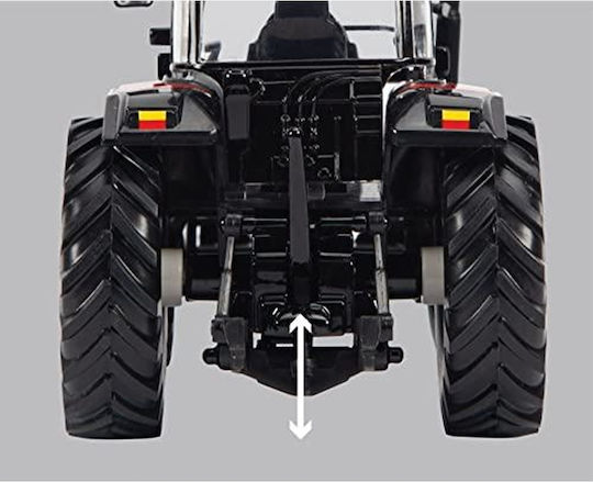 Britians Hertitage Tractor Playset Toy, Massey Ferguson Tractor 6s.180 With Classic Fold Cultivator, Compatible With 1:32 Scale Farm Toys, Suitable For Collectors & Children From 3 Years