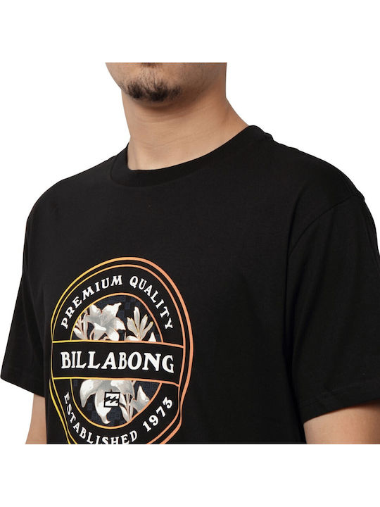 Rotor Fill T-shirt Μαυρο