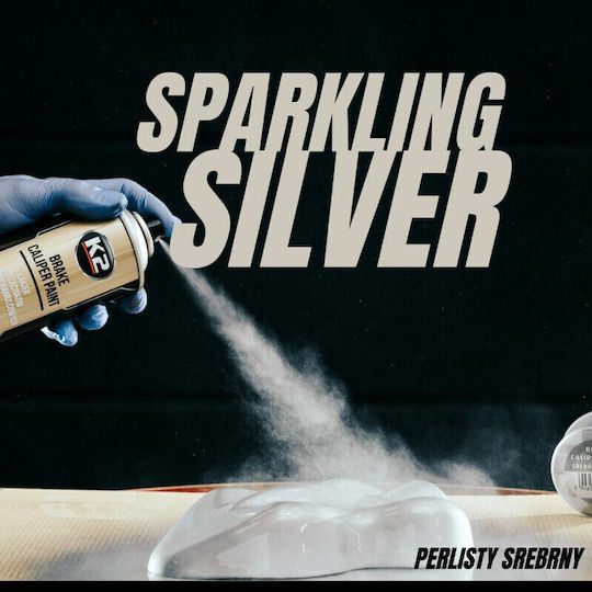 K2 Brake Caliper Paint 400ml - Silver