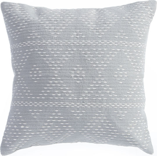 Nef-Nef Homeware Quantum Sofa Cushion From 100% Cotton Gray 45x45cm