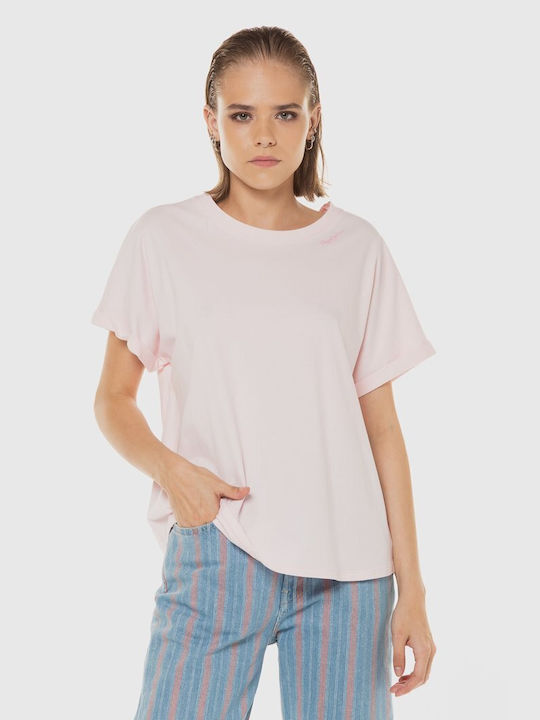Pepe Jeans Women's T-shirt Pink