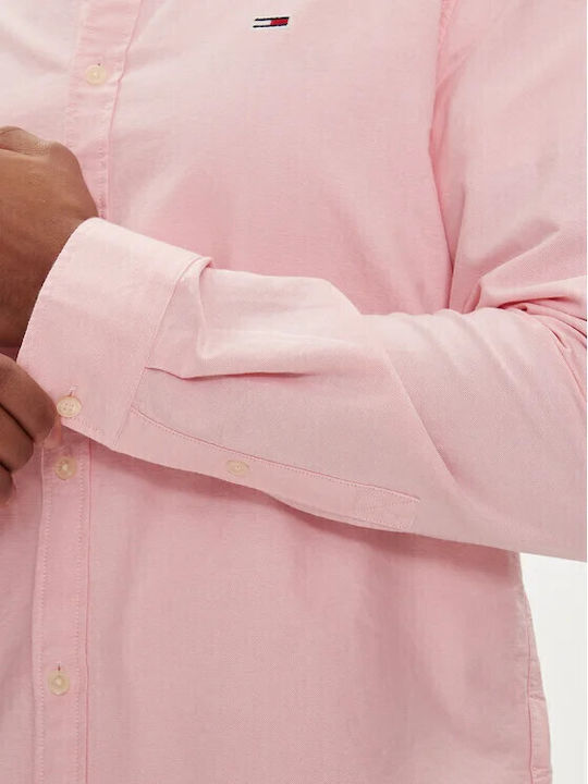 Oxford Long Sleeve Shirt In Regular Fit Pink