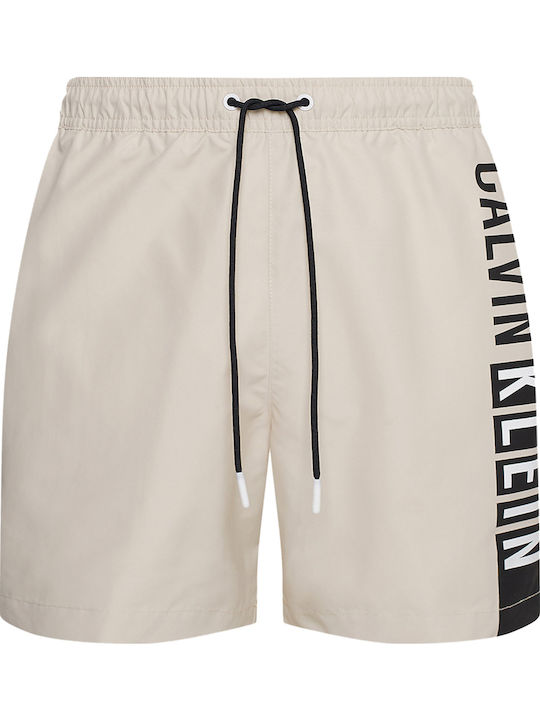 Men's Swimwear Shorts Ace/stony Beige with Patterns
