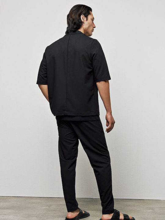 Short-sleeved Shirt Black