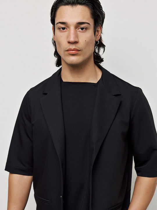 Short-sleeved Shirt Black