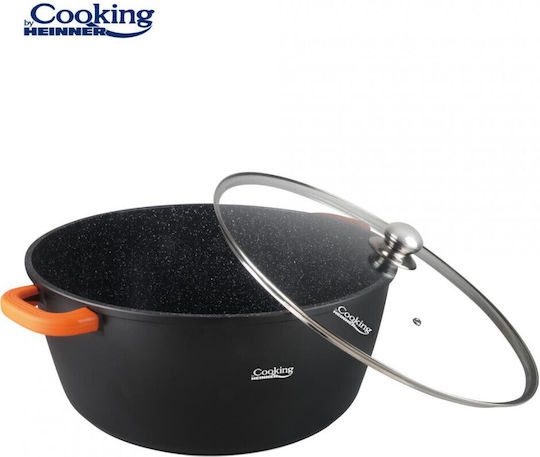 Heinner Dark Line Βαθιά Κατσαρόλα από Αλουμίνιο 23lt / 44cm