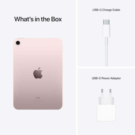 Apple iPad Mini 2021 8.3Inches (4GB/256GB) Pink | Skroutz.mt