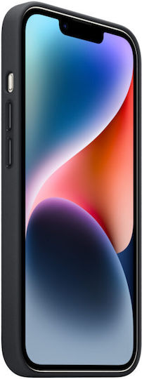Apple Umschlag Rückseite Leder Midnight (iPhone 14)