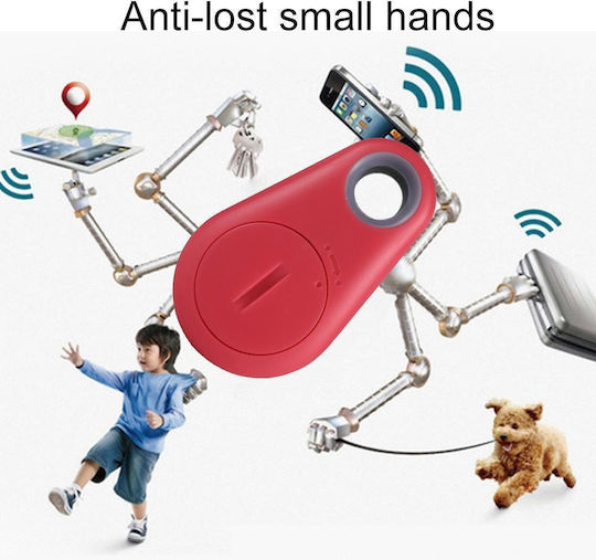 Itag Smart Wireless Bluetooth V4.0 Tracker Finder Key Anti- Lost Alarm Locator Tracker(red)