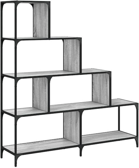 Bibliotecă Gri 139x33.5x149cm