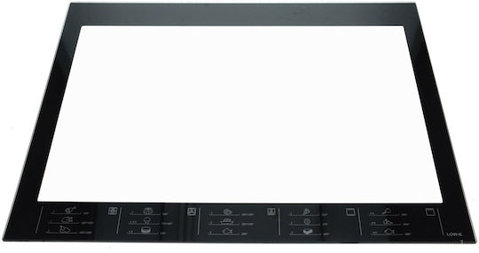 Beko Ανταλλακτικό Κρύσταλλο Πόρτας Φούρνου Συμβατό με Beko 52x40cm