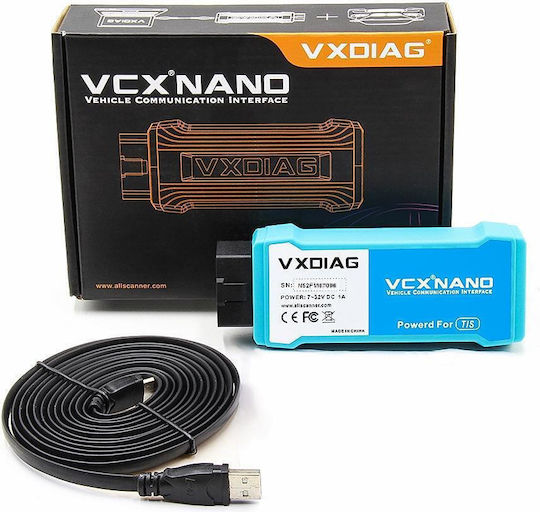 Vxdiag Nano Tis Wifi Diagnostic Tools For Minivci Techstream V16.20.023