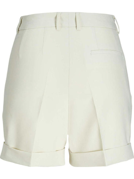 Femei Talie înaltă Pantaloni scurți Bone White