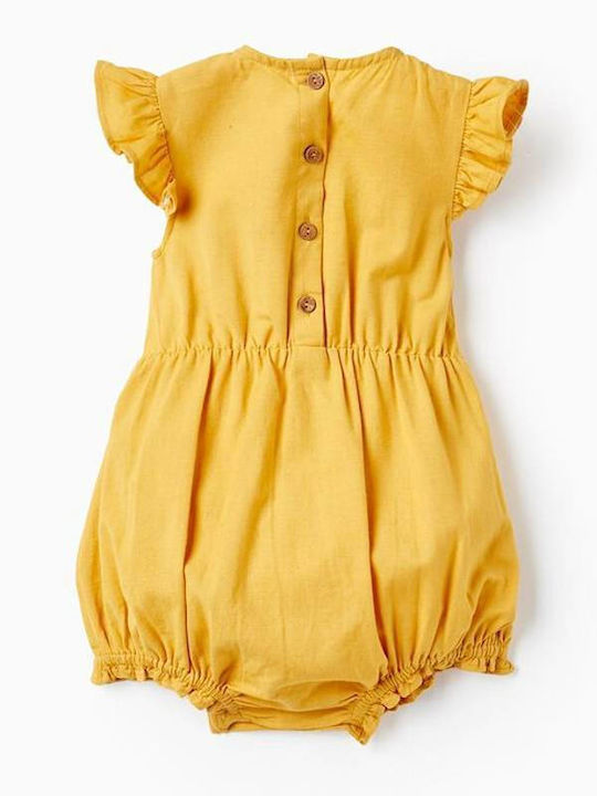 Zippy Baby Bodysuit Set Yellow