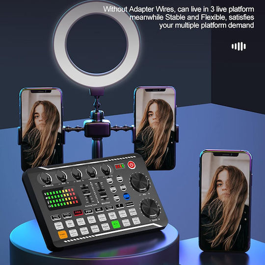 K7 B0CF9C5YDN Εξωτερική Επαγγελματική Κάρτα Ήχου με Σύνδεση Bluetooth