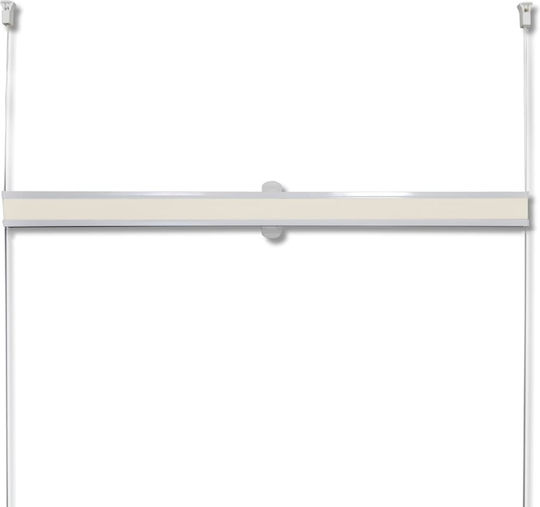 Cream Pleated Shade System 90 X 200 Hectare - Cream