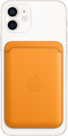 Apple MagSafe Θήκη Καρτών Leather Wallet California Poppy