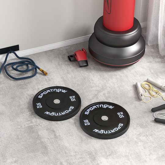 Sportnow Set Discuri De Tip Olimpic Cauciucate 2 x 10kg Φ50mm