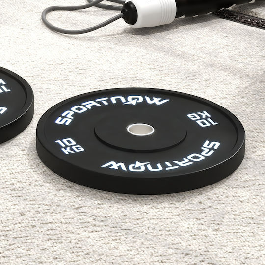 Sportnow Set Discuri De Tip Olimpic Cauciucate 2 x 10kg Φ50mm