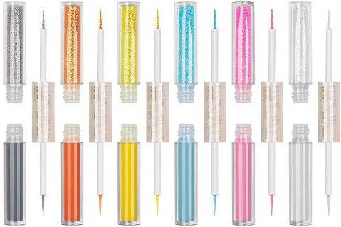 Set Of 6 Handaiyan Liquid Eyeliner, Waterproof, A
