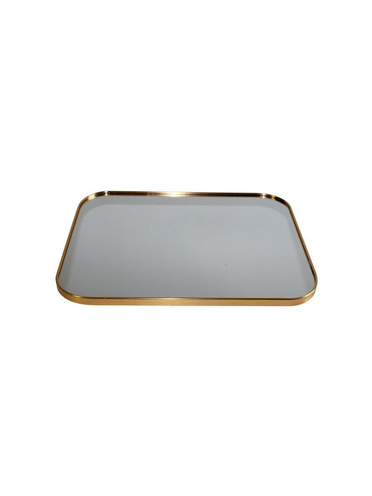 Koopman Wandspiegel mit Gold Metallisch Rahmen 55x45cm 1Stück