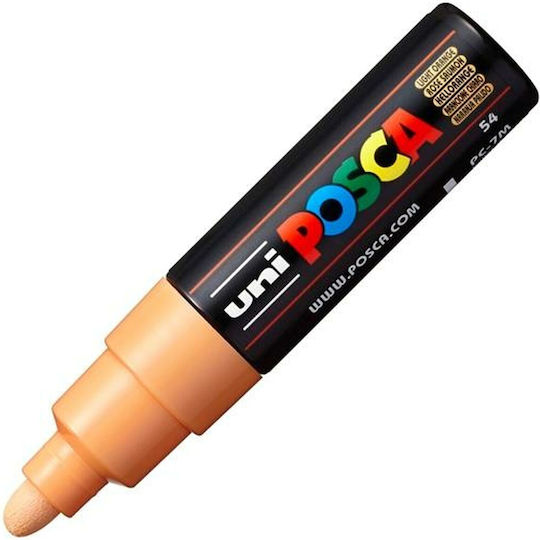 Posca Acrylic Marker 5mm Light Orange 1pcs