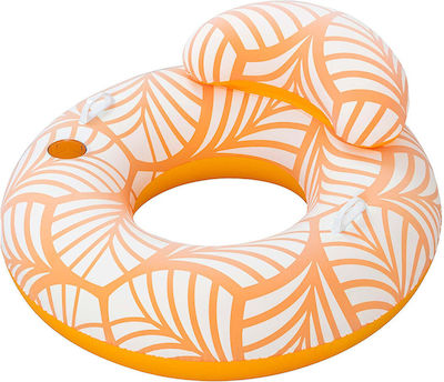 Inflatable Pool Chair Bestway Deluxe Orange 118 X 117 Cm