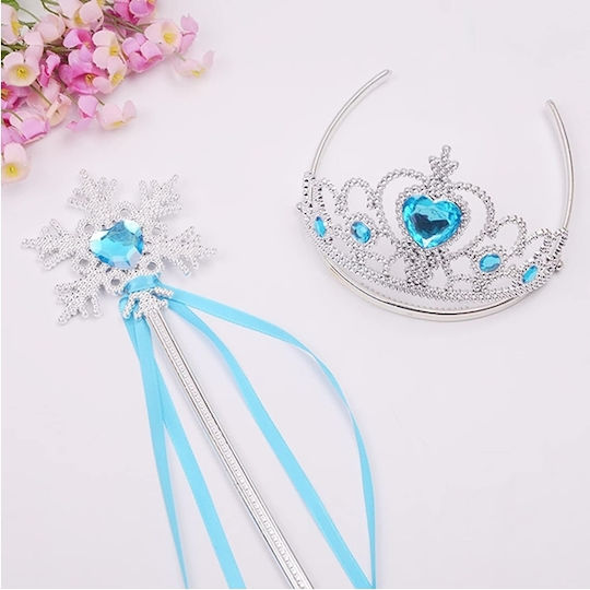 Set de trei accesorii pentru prințesa Elsa Frozen, Ideallstore®, 3-12 ani
