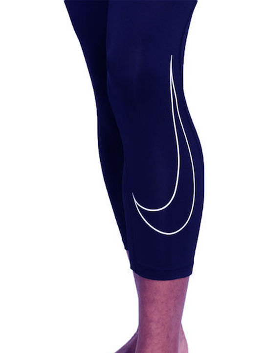 Nike Pro Dri-Fit Men's Sports Capri Leggings Blue