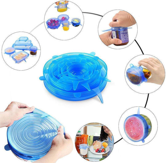 Lid made of Silicone 20cm R1-36 6pcs