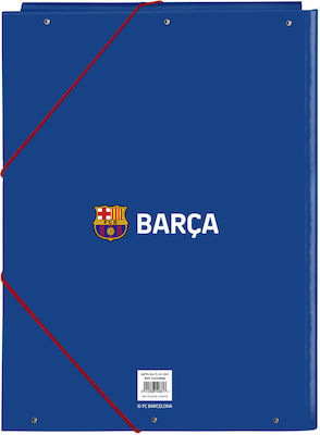 F.C. Barcelona Folder for Paper A4 Blues