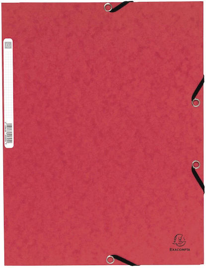 Exacompta Folder Prespan with Rubber Band and Ears for Paper A4 Multicolour 10pcs