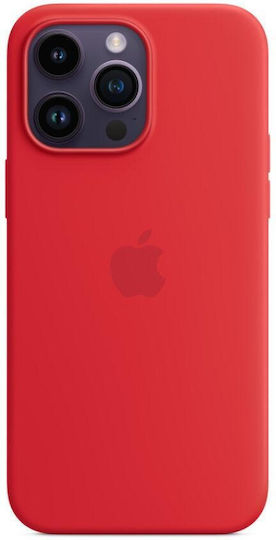 Apple Silicone Case with MagSafe Back Cover Σιλικόνης (PRODUCT)RED (iPhone 14 Pro Max)