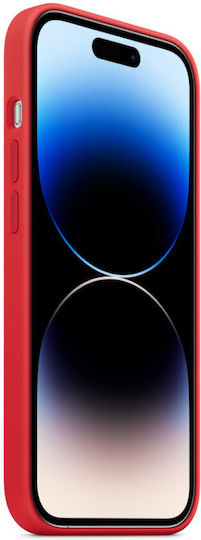 Apple Back Cover Silicon (PRODUCT)RED (iPhone 14 Pro)
