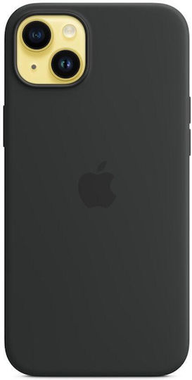 Apple Umschlag Rückseite Silikon Midnight (iPhone 14 Plus)