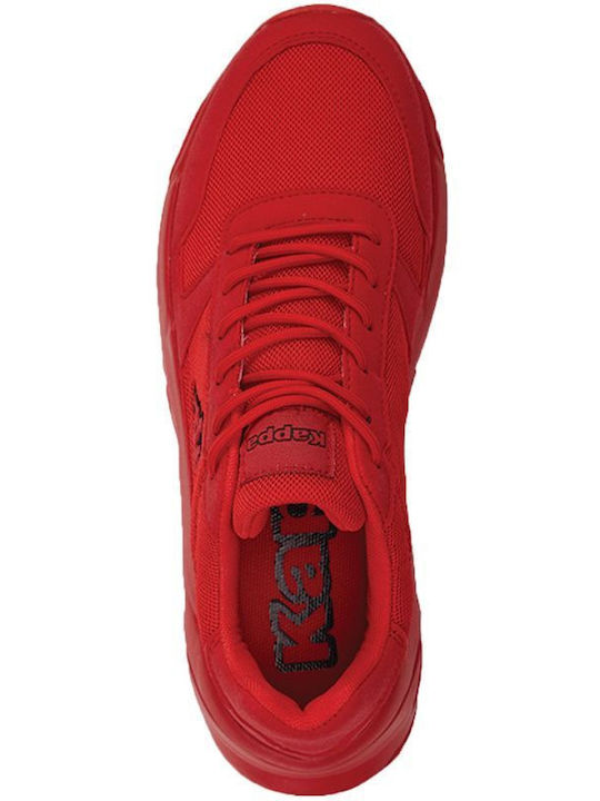 Kappa Herren Sneakers Rot