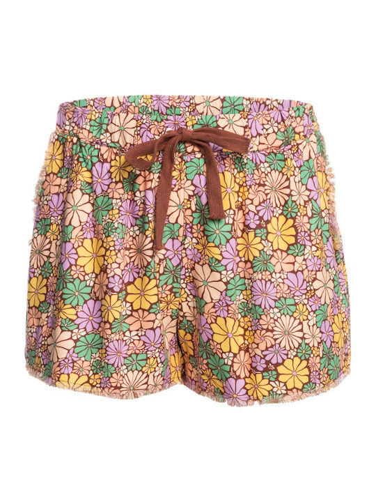 Roxy Coastline Ride Feminin Pantaloni scurți de Plajă Multicolor