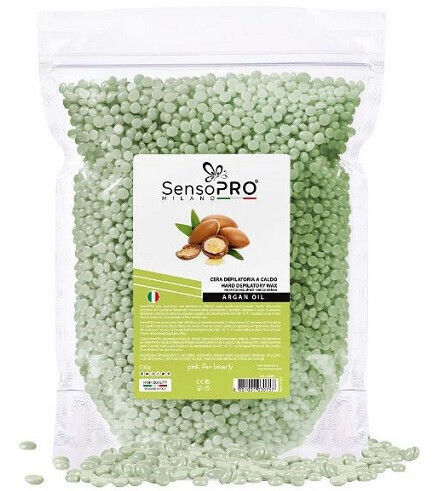 Elastisches Wachsgranulat, Sensopro, Arganöl, 500 G