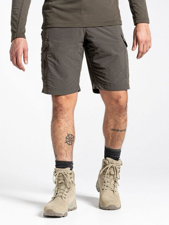 Craghoppers Nosilife Bărbați Scurt Pantaloni de drumeție Khaki