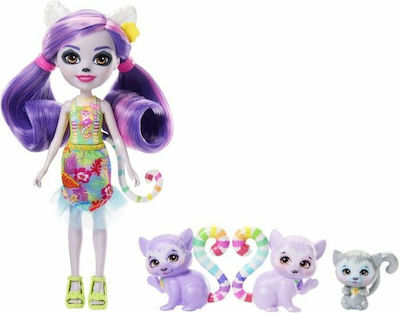 Enchantimals Famille De Lemuriens Doll Enchantimals for 3++ Years