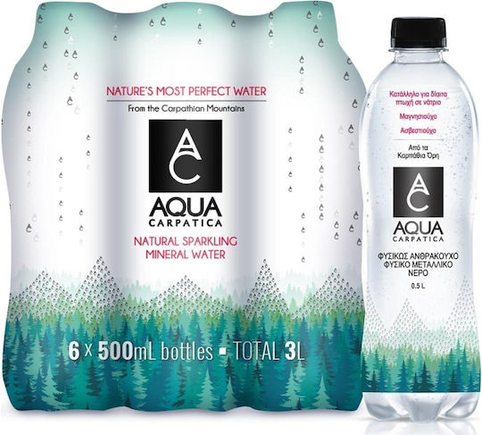 Aqua Carpatica Natürliches Mineral Wasser 6x0.5Es