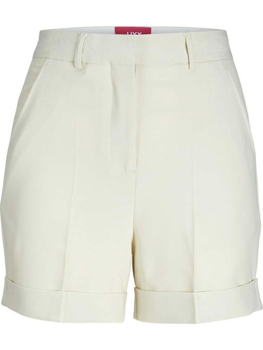 Femei Talie înaltă Pantaloni scurți Bone White