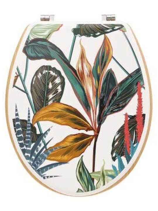 5Five Wooden Toilet Seat Multicolour 42.5cm