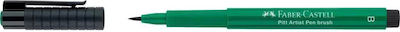 Faber-Castell Pitt Artist Pen Marker de Proiectare Dark Phthalo Green (264)