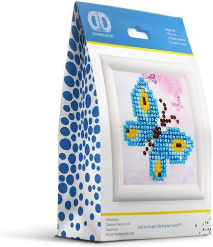 Diamond Dotz Butterfly Sparkle Diamond Painting Kit with Frame