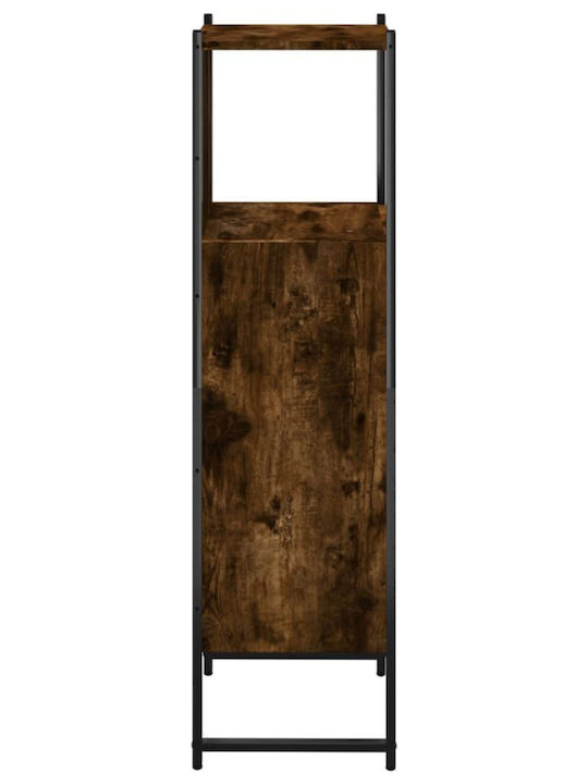 vidaXL Επιδαπέδια Ραφιέρα Μπάνιου Ξύλινη 33x33x120.5cm Καφέ
