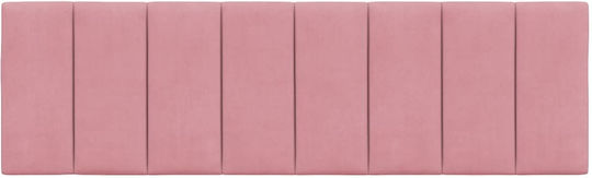 vidaXL Fabric Pink Pillow for Bed Headboard 160x45cm