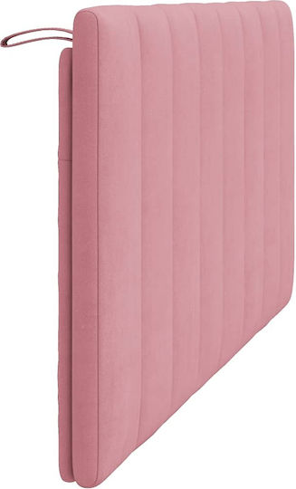 vidaXL Fabric Pink Pillow for Bed Headboard 160x45cm