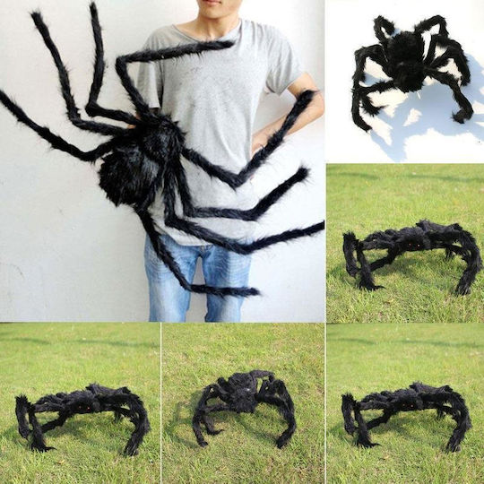 Karneval Zubehör Schwarz für Halloween aus Kunststoff 1Stück