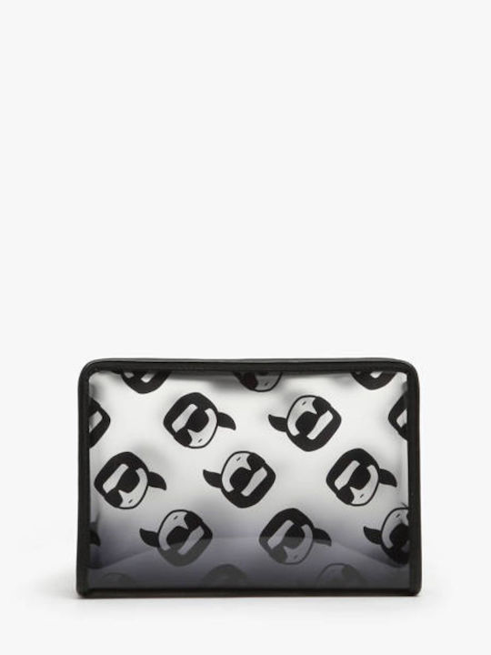 Karl Lagerfeld Ikonik 2.0 Women's Pouch Hand White